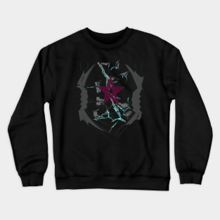 Heartbeat of Unity Embracing One Morocco Moorish DNA Proud Crewneck Sweatshirt